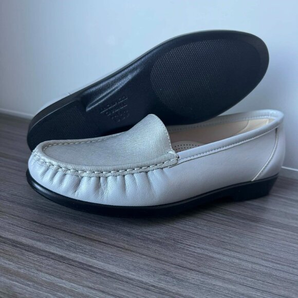 SAS Simplify Tripad Loafers Shoes  $137 in Silver Cloud - Picture 8 of 10